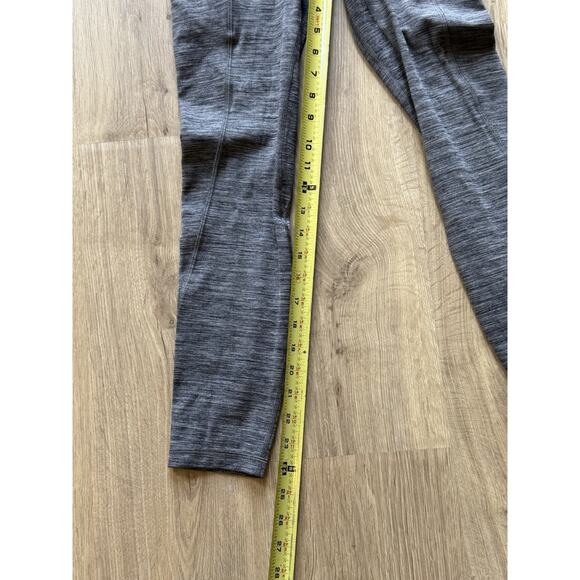 Lululemon High Rise Pockets Workout Leggings Women’s Size 4 Heather Gray - Picture 5 of 7